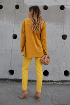 Sobrecamisa de Pana Mostaza