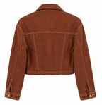 Chaqueta Denim Marrón