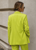 Blazer verde manzana