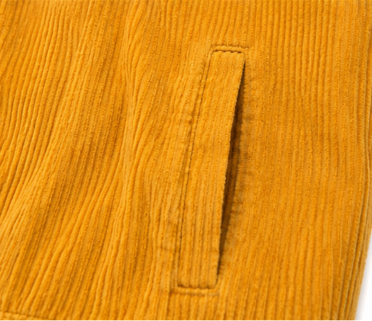 Sobrecamisa de Pana Mostaza