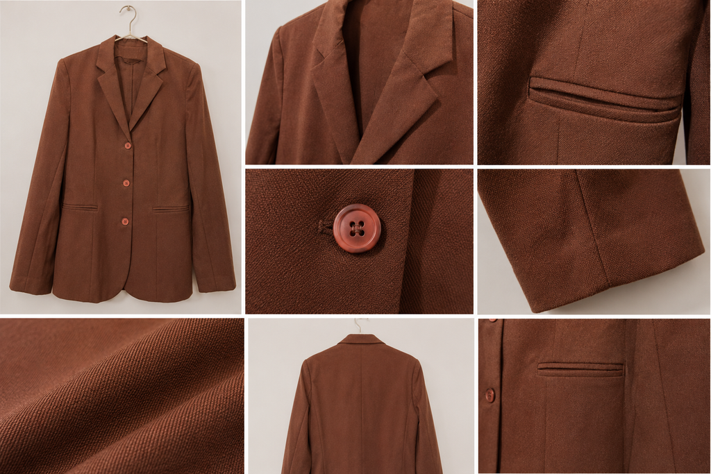 Blazer Vintage Marrón