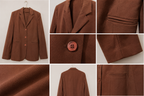 Blazer Vintage Marrón