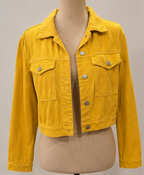Chaqueta Denim Amarilla