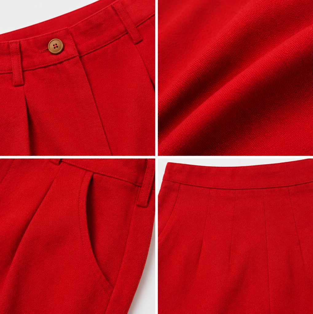 Pantalón Sastrero Rojo
