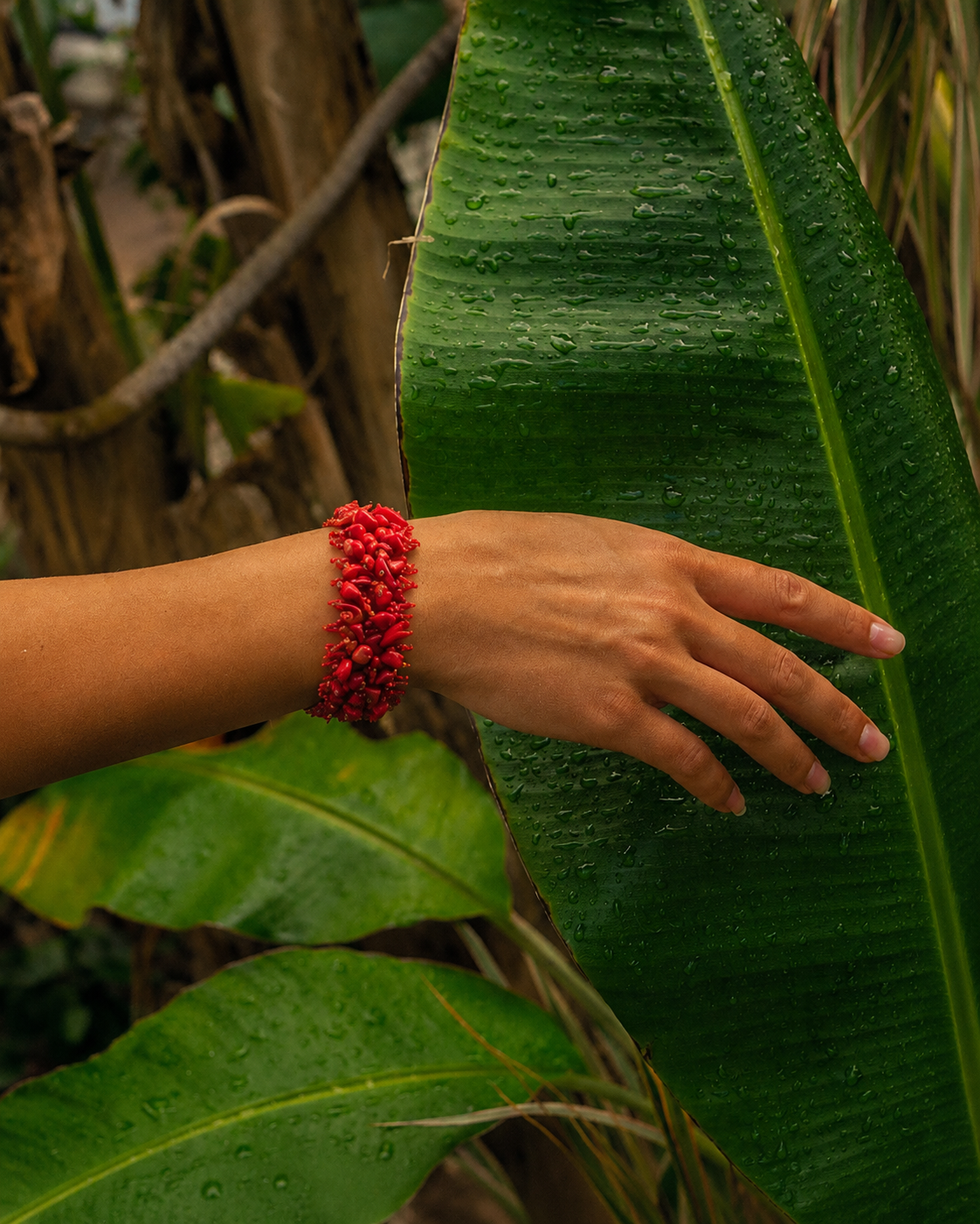 Pulsera de Coral