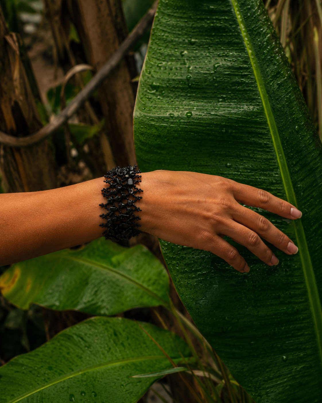 Pulsera de Obsidiana