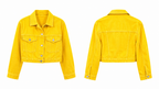 Chaqueta Denim Amarilla