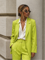 Blazer verde manzana