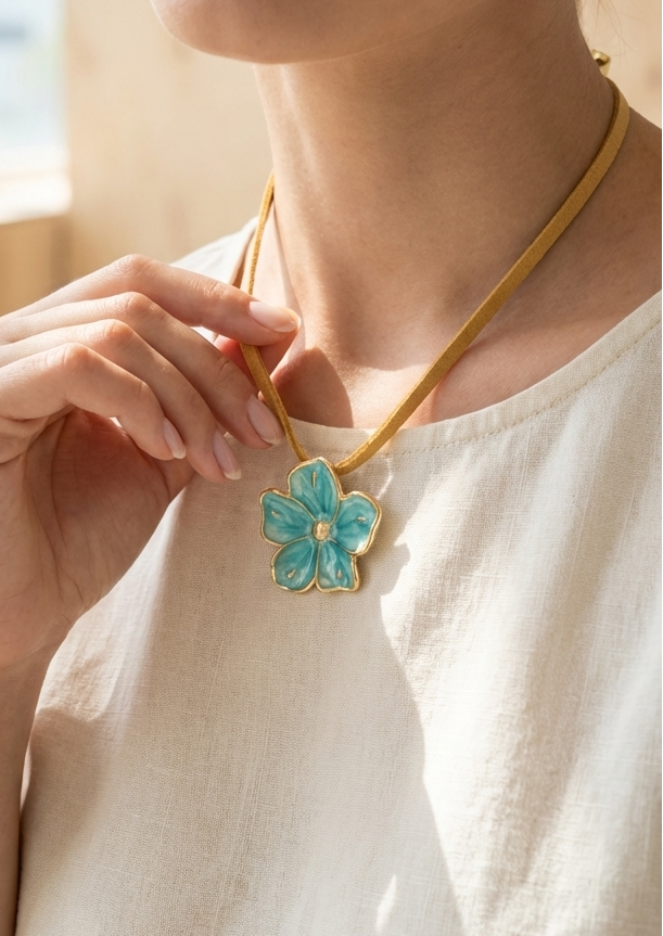 Collar Flor del Cielo