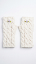 Guantes de lana tejidos