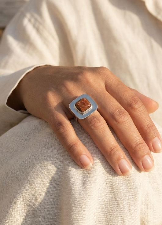 Anillo Arenisca Dorada