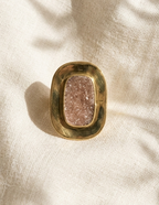 Anillo Cuarzo Rosa